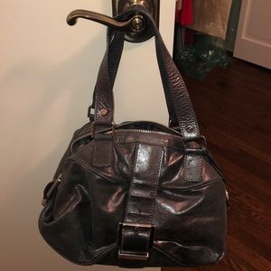 Michael Kors Gunmetal Silver Gray Bag